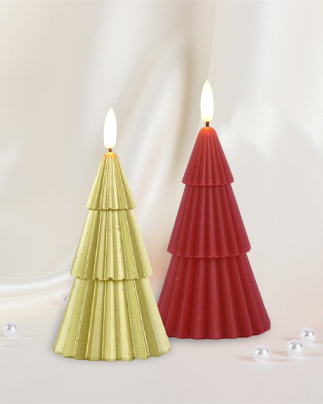 3D Wick stearinlys