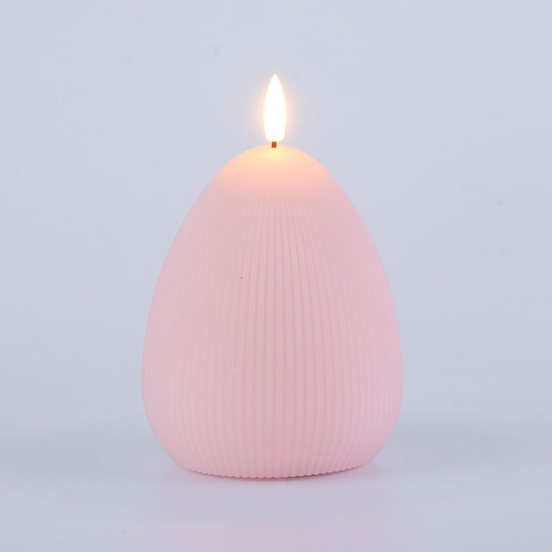 Egg LED batteridrevet stearinlys med timer Egg LED batteridrevet stearinlys med timer